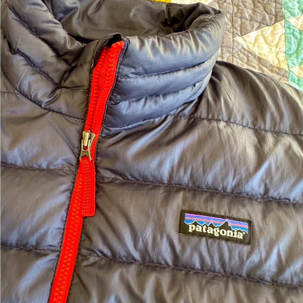 Patagonia Kids Navy & Red Jacket